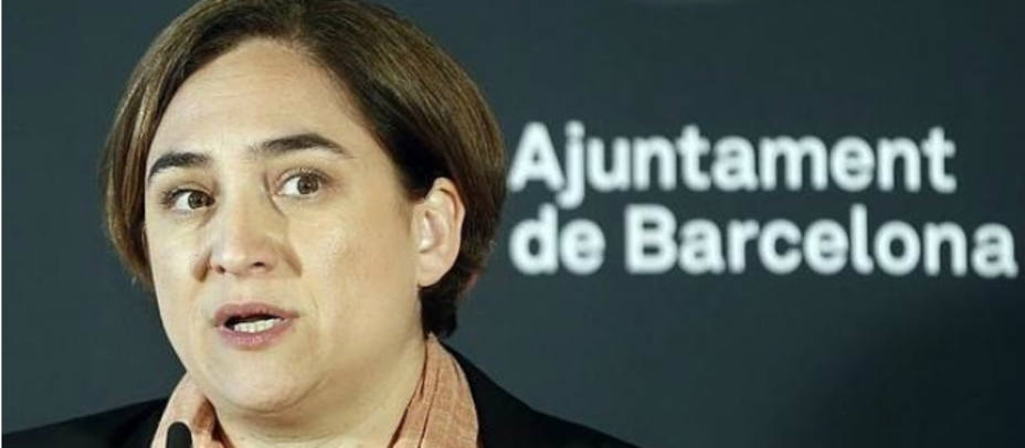 Ada Colau, alcaldesa de Barcelona. EFE