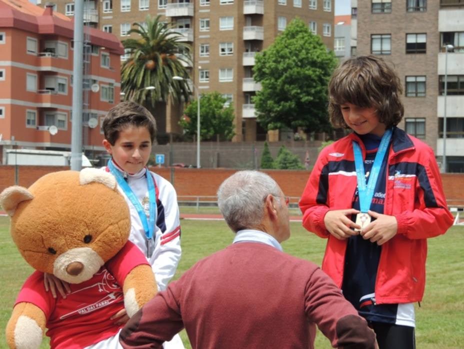 Alexandre subcampeón galego 1000 metros / FOTO: ED Lorenzá-Mondoñedo