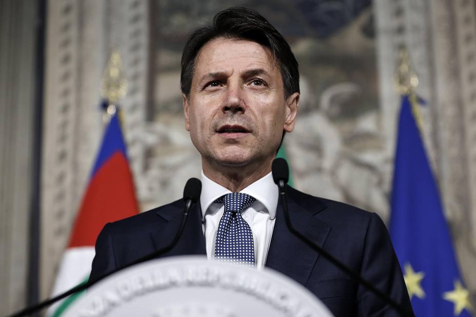 Conte, quinto primer ministro consecutivo no elegido en las urnas en Italia