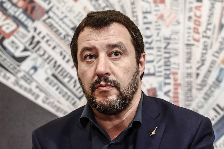 El ministro del Interior de Italia, Matteo Salvini