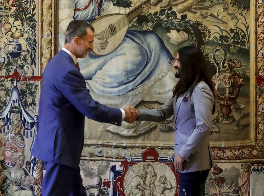 Audiencia del Rey Felipe VI al Presidente del Parlmento las Illes Balears