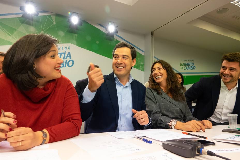 Moreno pide a Susana Díaz que cierre con dignidad la etapa del socialismo en Andalucía