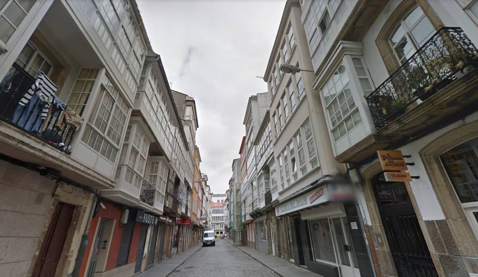 Calle Pardo Bajo en Ferrol