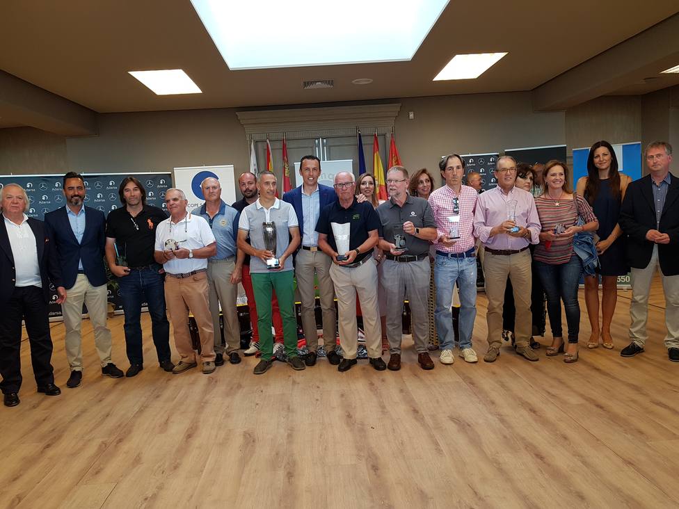 Ganadores del 25 torneo de golf COPE Salamanca