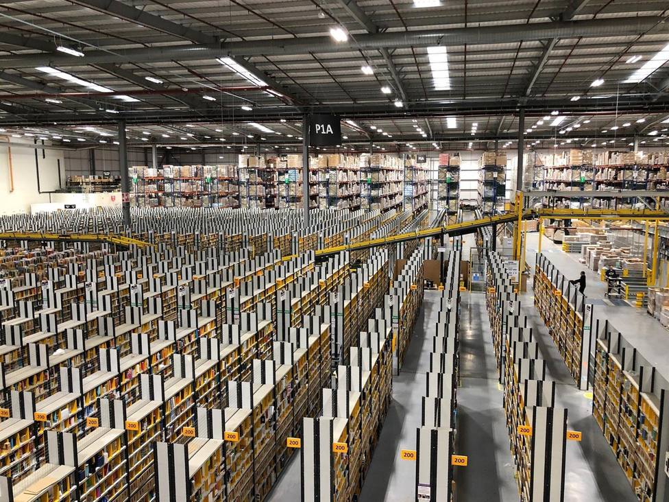 Centro logístico de Amazon en Sevilla