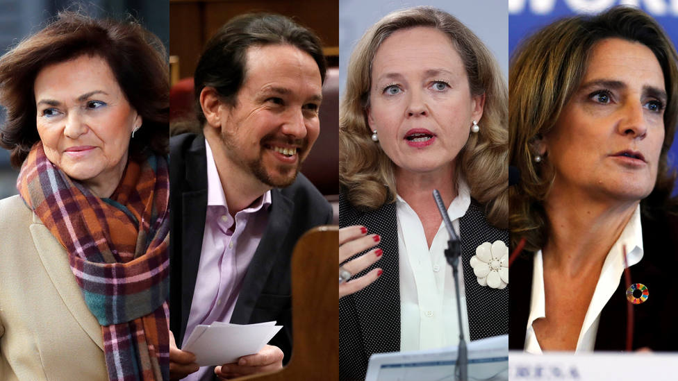 ¿Cuál de los cuatro vicepresidentes del Gobierno sustituiría a Sánchez si fuese necesario?