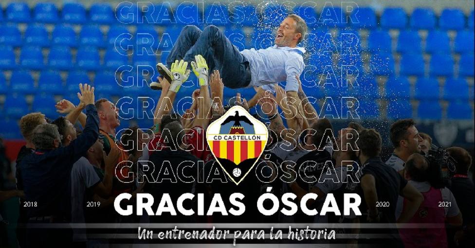 Óscar Cano deja de ser entrenador del Castellón