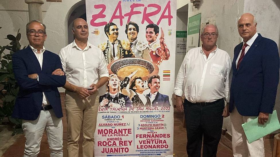 Acto de presentación de los carteles de la Feria de Zafra (Badajoz)