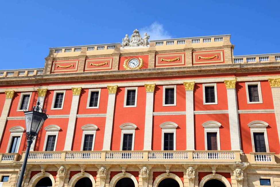 Fachada del Ayuntamiento de San Fernando (Cádiz)