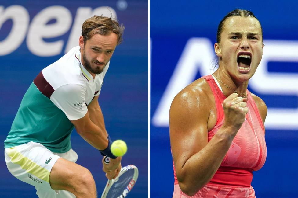 Daniil Medvedev y Aryna Sabalenka se clasificaron para las semifinales del US Open