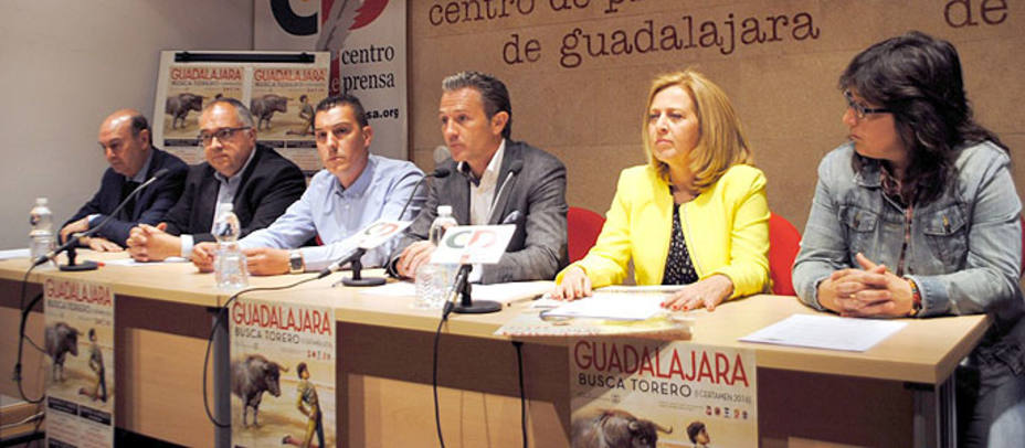 Acto de presentación de la primera edición del Certamen Guadalajara busca Torero