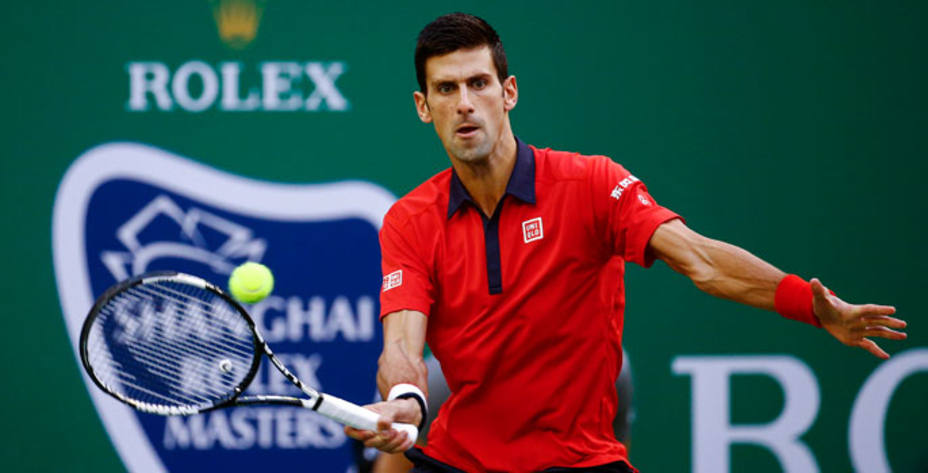 Novak Djokovic consiguió el título en Shanghai tras ganar en la final a Tsonga. Reuters.