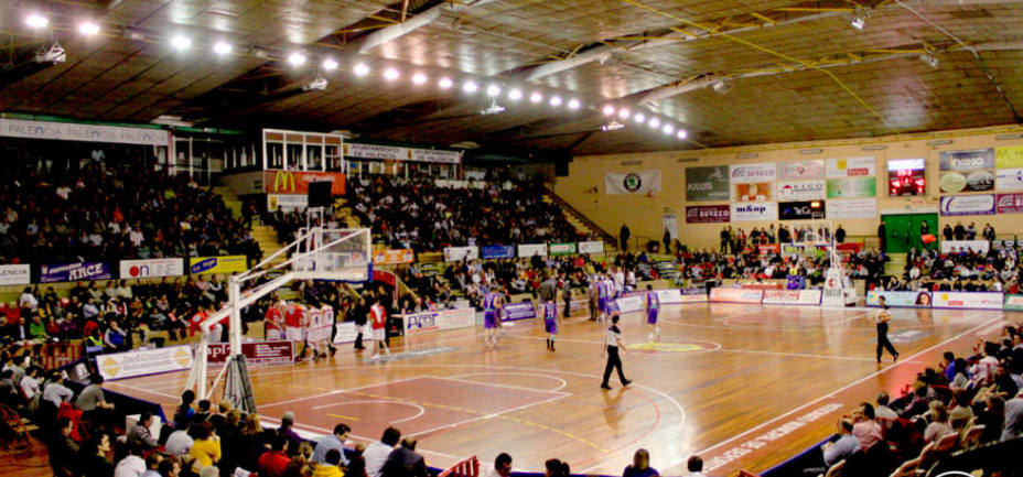 Imagen del Pabellón Municipal de los Deportes de Palencia (IMAGEN: Palencia Basket)