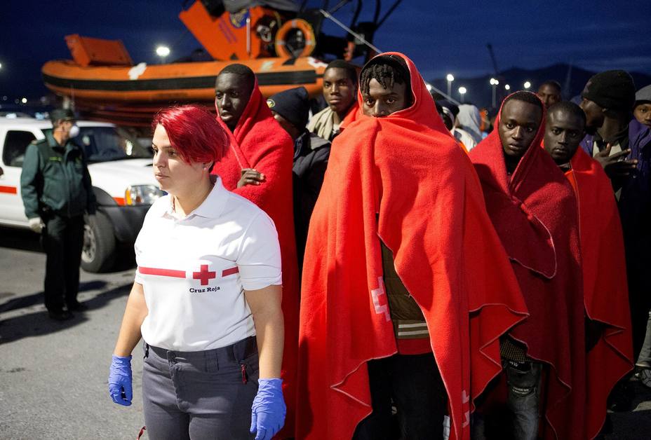 260 personas rescatadas en el Mar de Alborán este lunes