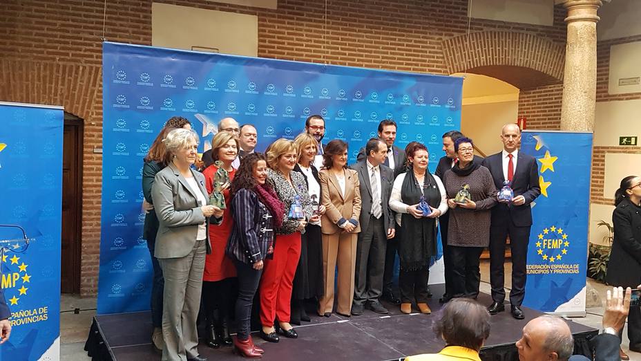 Calvo entrega los premios FEMP contra violencia de género: Que los ayuntamientos sean embajadas de asilo para mujeres