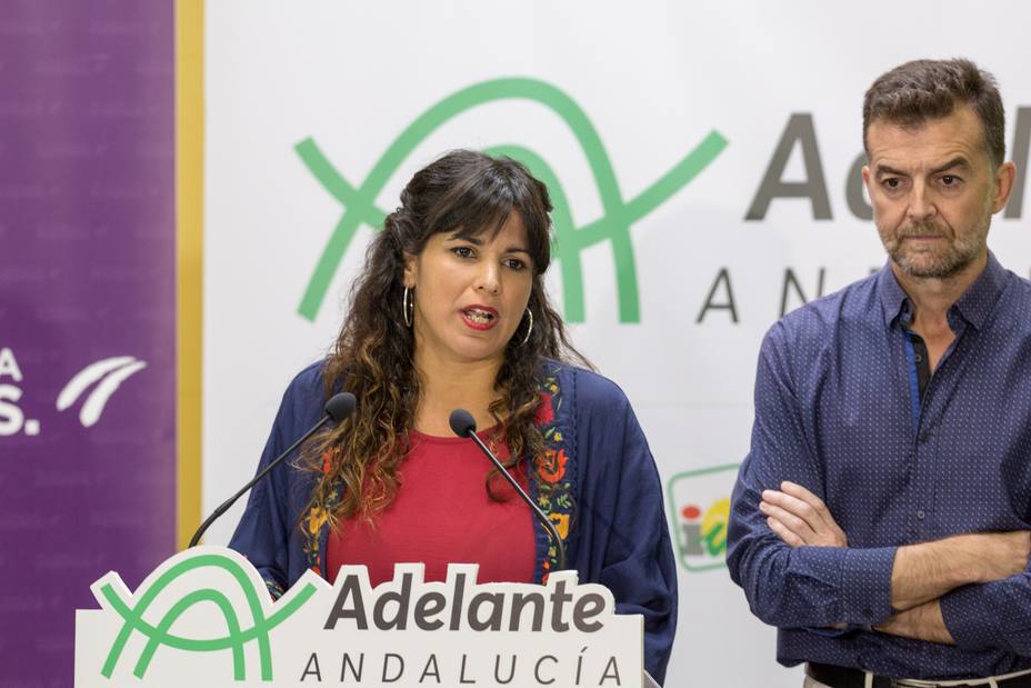 AV.- Teresa Rodríguez asegura que Adelante no votará ni facilitará una investidura de Ciudadanos
