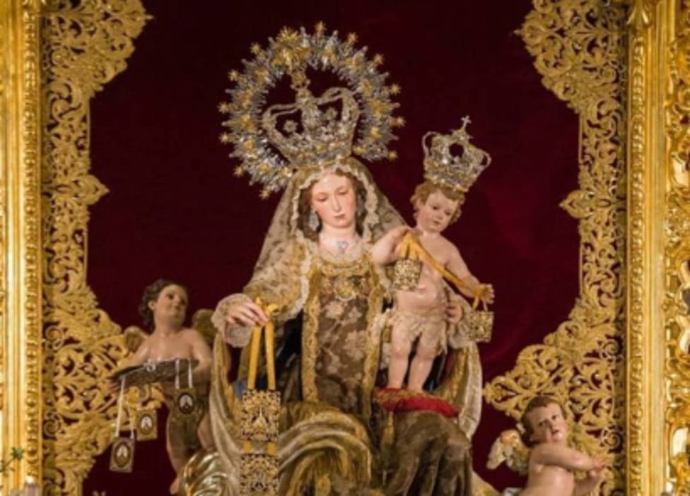 Conoce los detalles de la Virgen del Carmen de la Parroquia de la Concepción