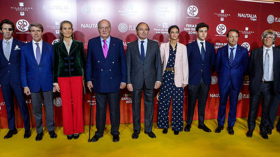 Don Juan Carlos presidió un año más la gala de presentación de la Feria de San Isidro