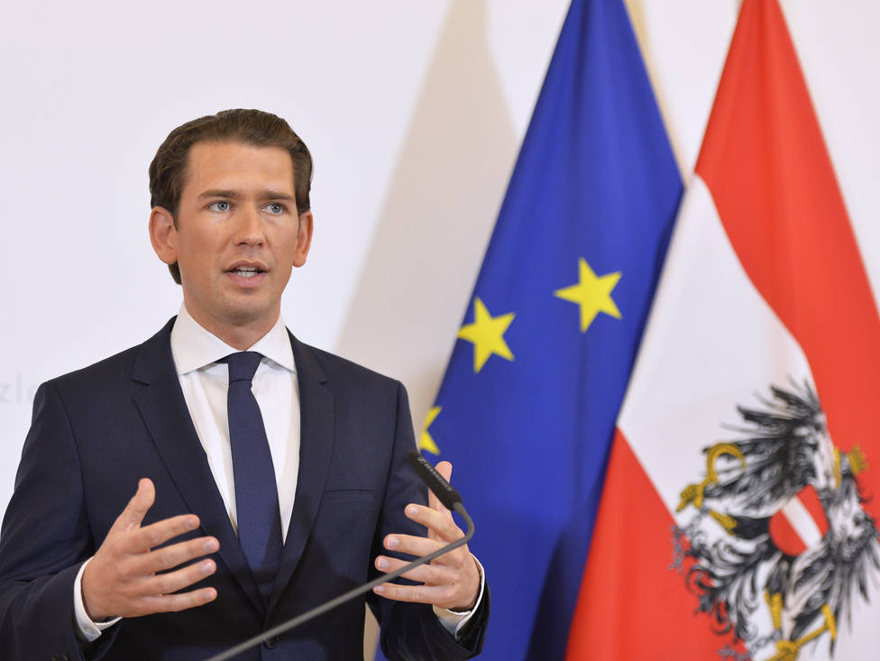 El ultraderechista FPO, dispuesto a apoyar una moción de censura contra Kurz en Austria