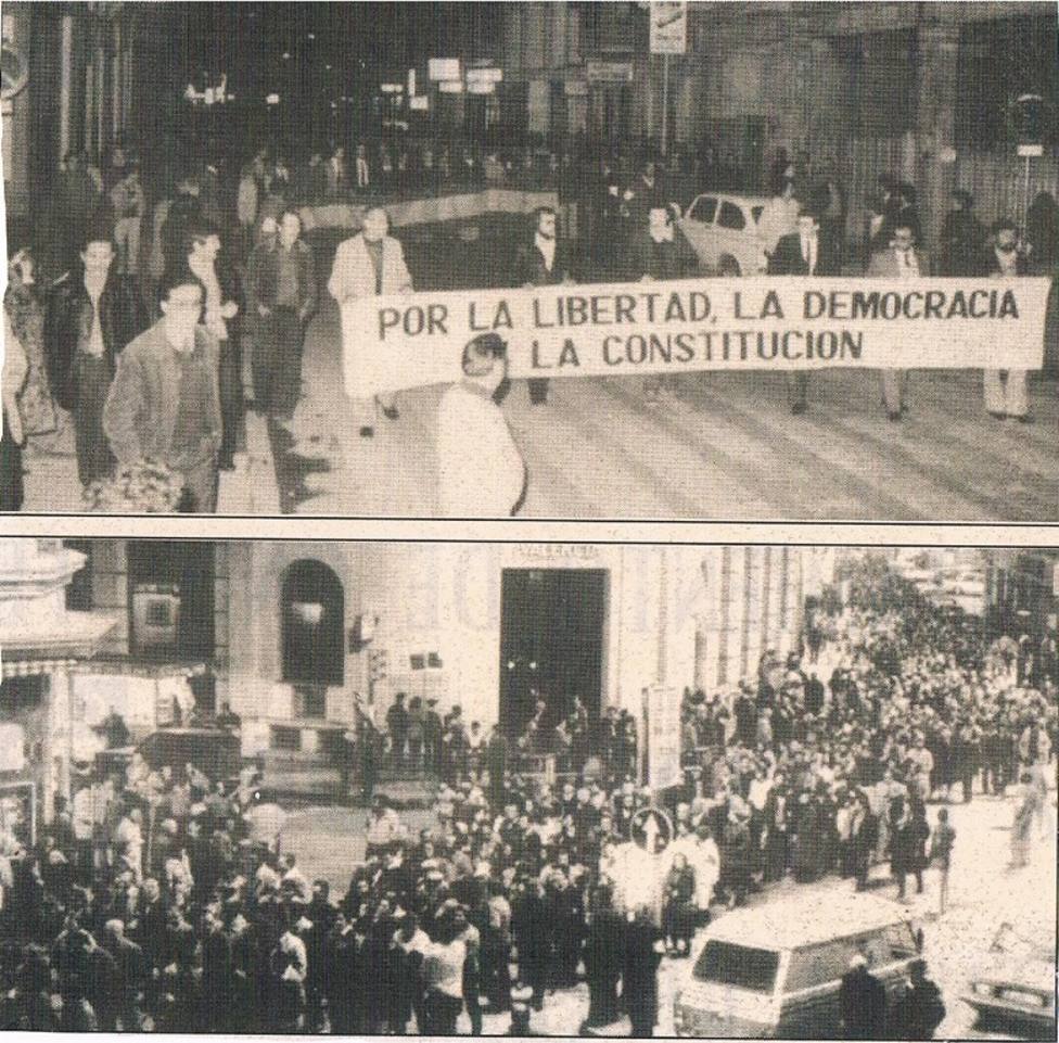 La manifestación celebrada al día siguiente en Castellón concluyo con el manifiesto pronunciado por Juan Soler