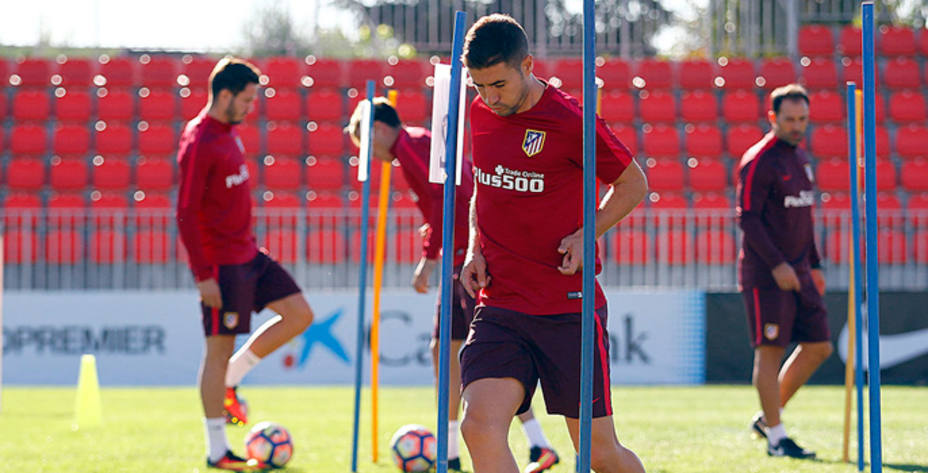 Gabi se perfila como titulara para el encuentro contra el Barcelona (FOTO - atleticodemadrid.com)