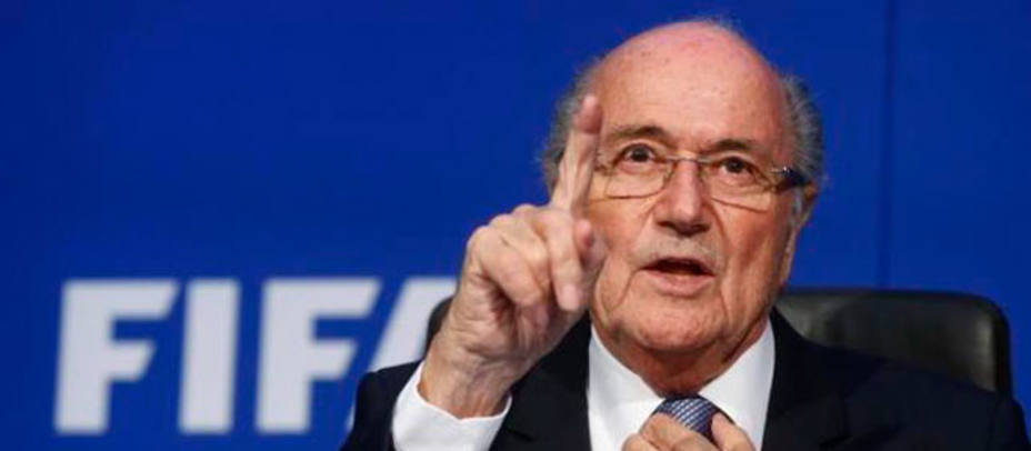 Joseph Blatter está acusado de corrupción al frente de la FIFA. Reuters.