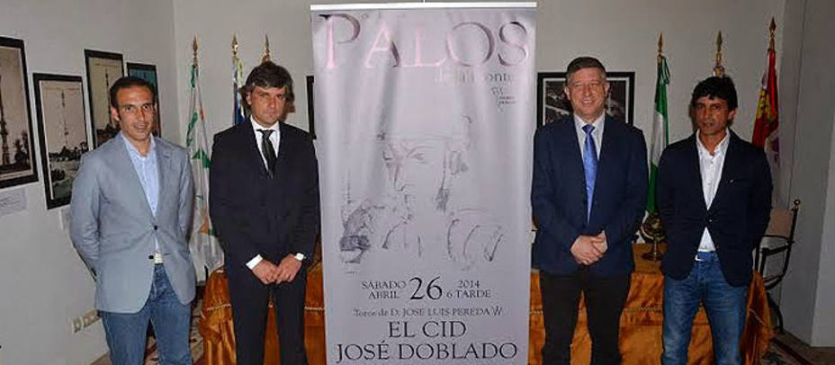 Acto de presentación del cartel de San Jorge de Palos de la Frontera (Huelva)