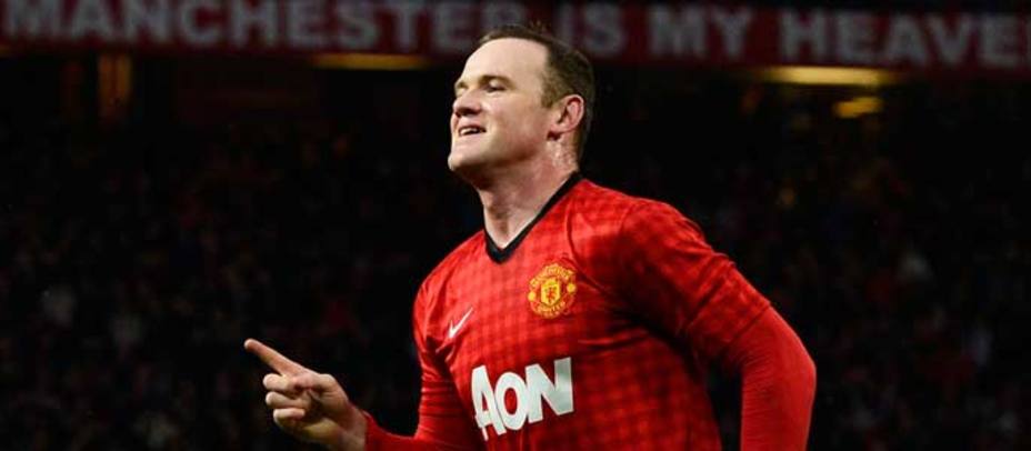 Rooney, jugador del Manchester United. REUTERS