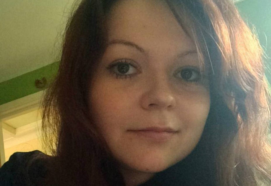 Yulia Skirpal, hija del espía ruso atacado en Inglaterra. REUTERS