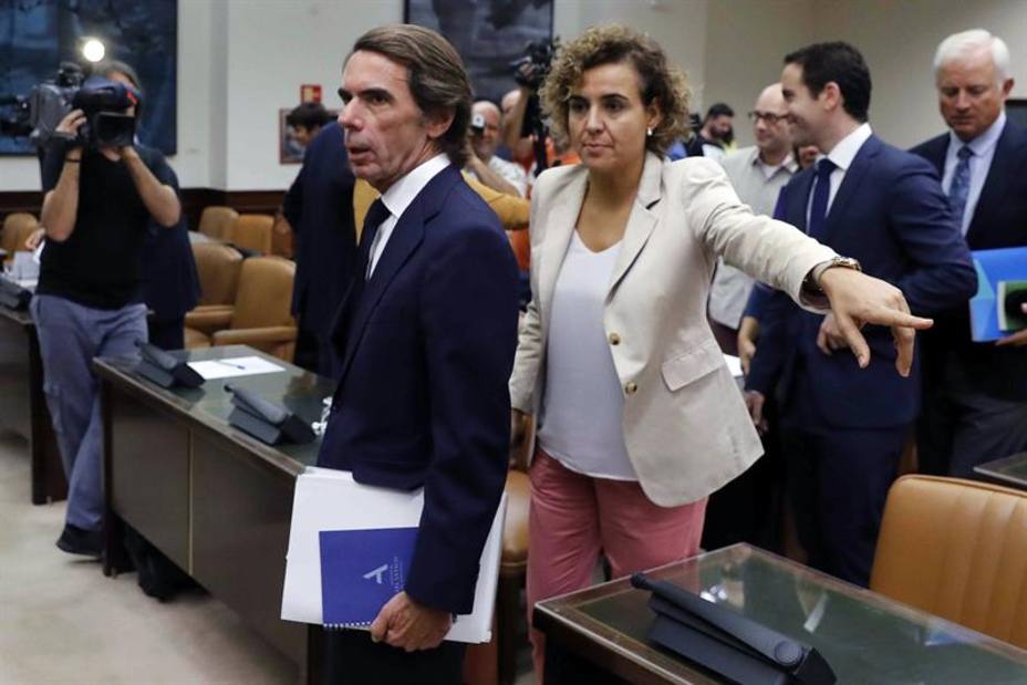 Sigue en directo la comparecencia de Aznar en el Congreso