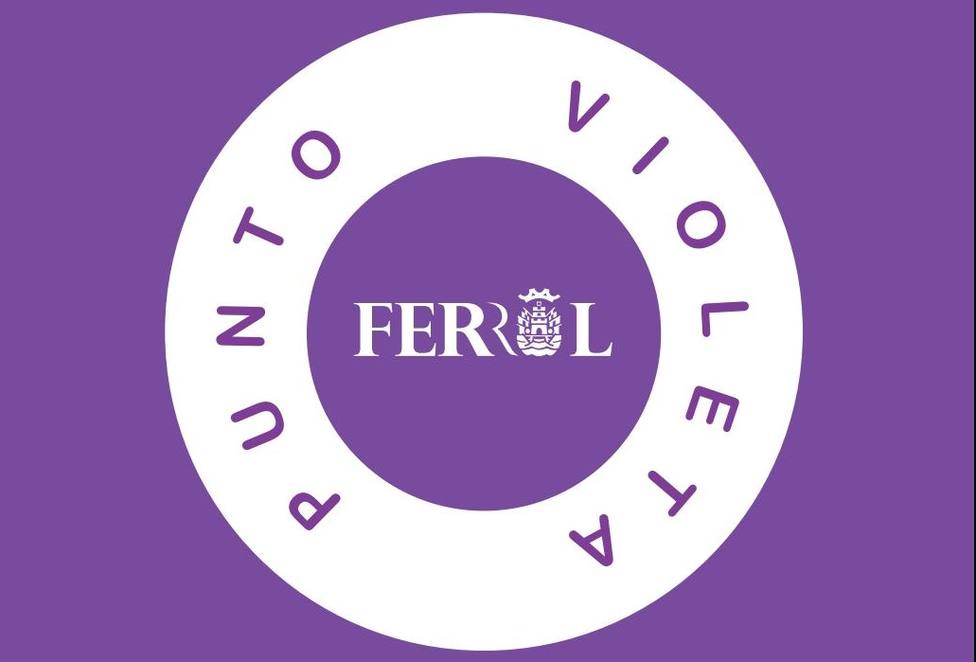 Imagen de la iniciativa Punto Violeta - FOTO: Concello de Ferrol