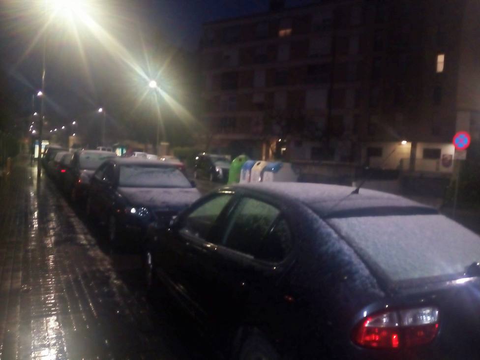 Ha nevado en Huesca