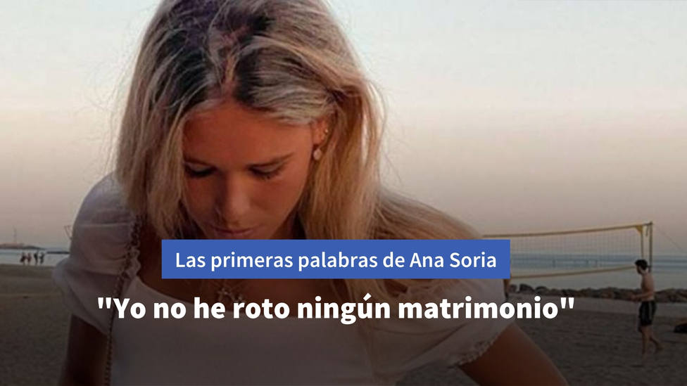 Ana Soria se pronuncia por primera vez sobre su mediática relación con Enrique Ponce