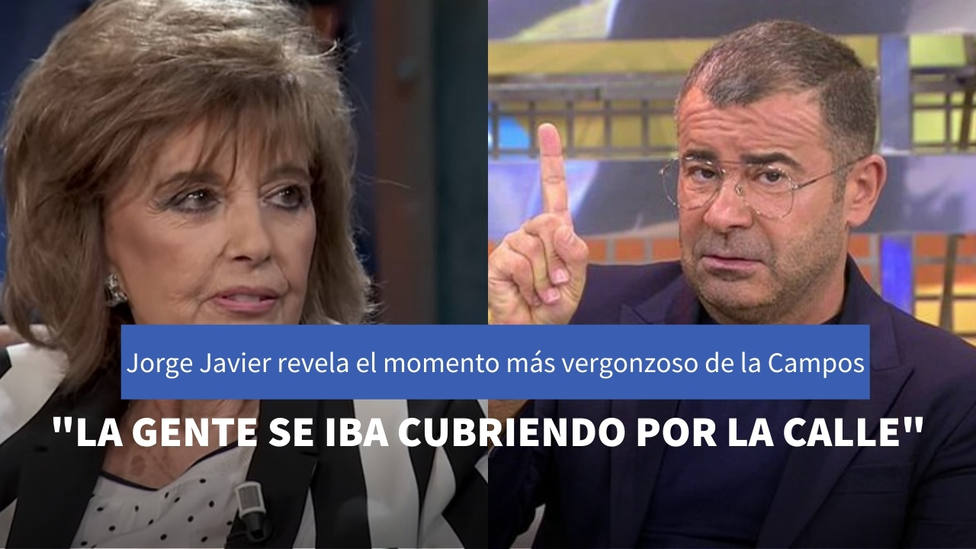 Jorge Javier revela por primera vez el momento más sonrojante de María Teresa Campos: Iban por la ventana