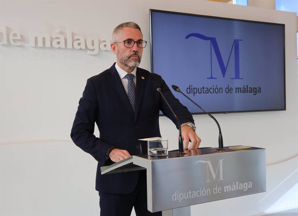Juan Carlos Maldonado en un acto de Diputación.