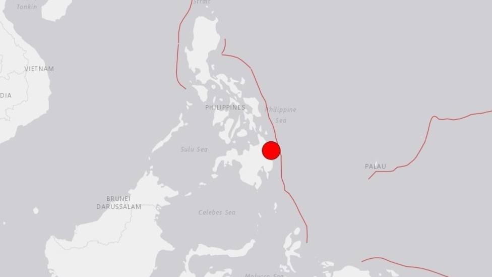 Alerta de tsunami en el sur de Filipinas tras un terremoto de magnitud 7,6