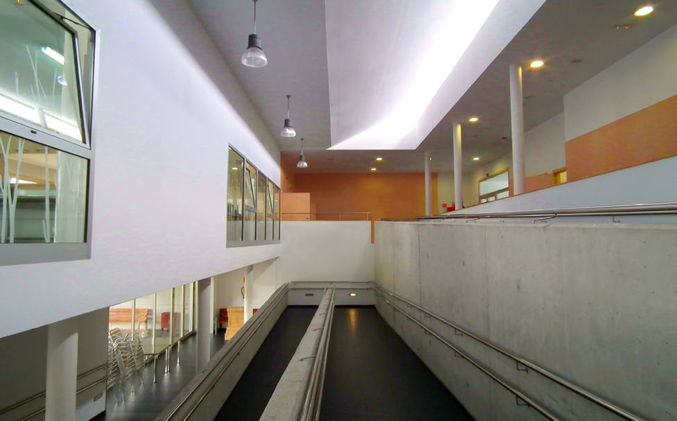 Interior del Centro de día de San Sadurniño - FOTO: Ogmios Proyectos