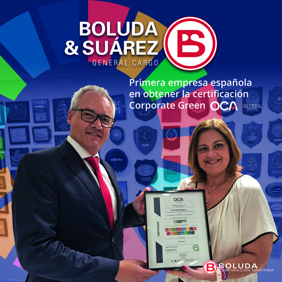 Boluda & Suárez, empresa pionera al cumplir con los 17 ODS