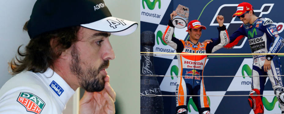 Dani Pedrosa y el enfado de Alonso, en COPE GP