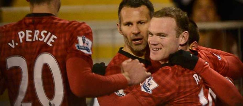 Rooney, autor del gol ante el Fulham (Reuters)