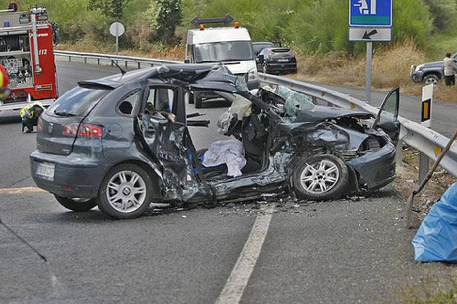 Imagen de archivo de un accidente de tráfico