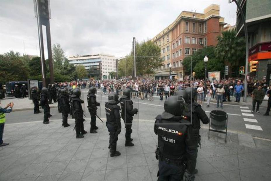 Interior enviará 600 antidisturbios a Cataluña por la Diada y el 1-O