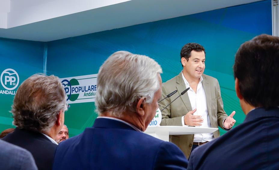 Moreno, convencido de que PSOE-A y Cs volverán a pactar tras las elecciones si tienen la oportunidad