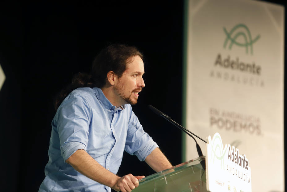 Iglesias anima a Ciudadanos a poner encima de la mesa un pacto alternativo sin Vox ni PP en Andalucía
