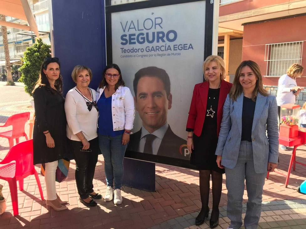 Emilia Bayona y Rosa María Soler nuevas caras del PP en Águilas