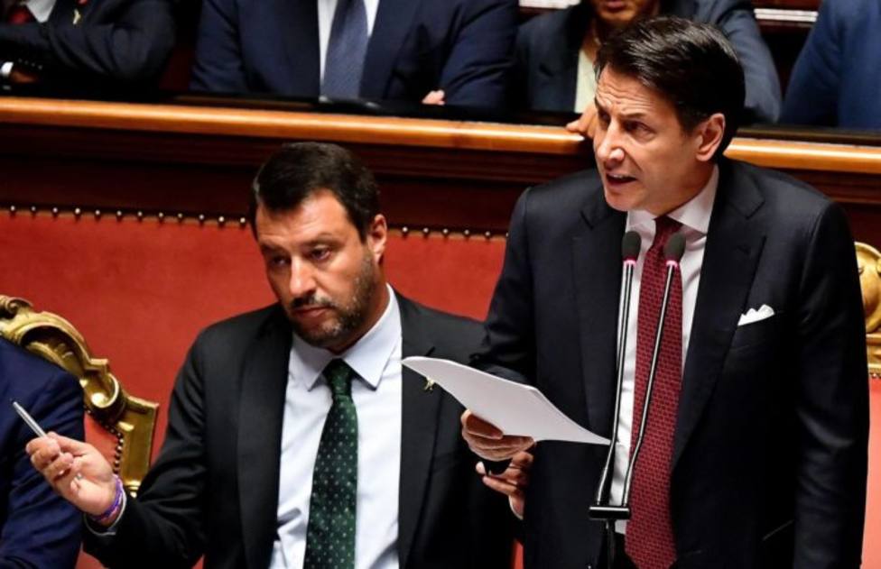 La mala relación entre Giuseppe Conte y Matteo Salvini acabó dinamitando el gobierno italiano