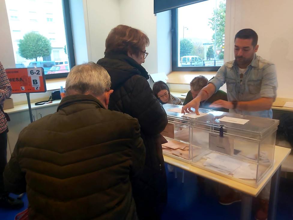 10N.- La participación en la jornada electoral en La Rioja se sitúa en el 57,33 por ciento a las 18:00 horas