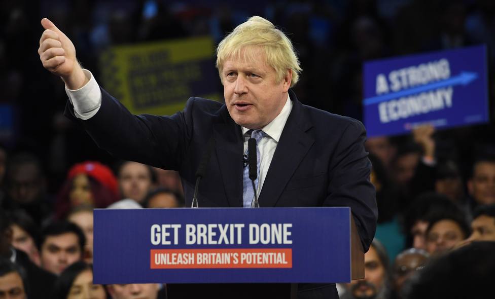 Boris Johnson lograría la mayoría absoluta según los sondeos y acerca al Reino Unido a un Brexit inminente