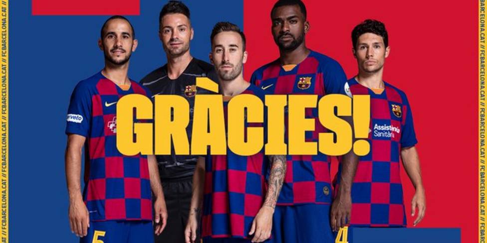 Roger, Juanjo, Rivillos, Arthur y Boyis acaban contrato y no seguirán en el Barça