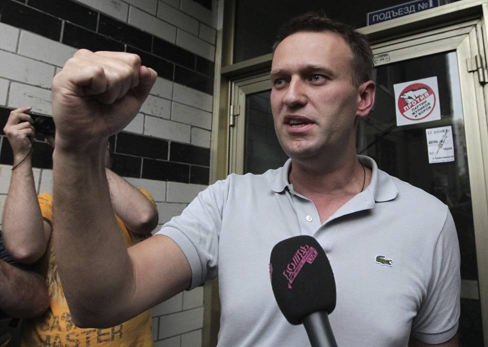 Alexéi Navalni, líder opositor ruso